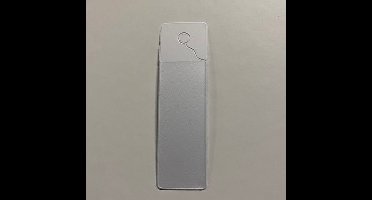 Hoes 32x110mm wit+transparant 100 stuks