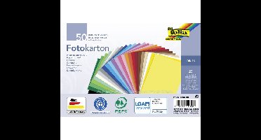 Fotokarton folia 300gr a5 50vel assorti