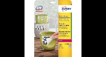 Etiket avery l4778rev 45.7x21.2mm wit 960st
