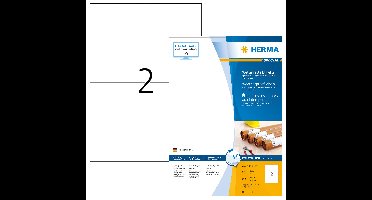 Etiket herma 10774 210x148mm weerbestendig wit