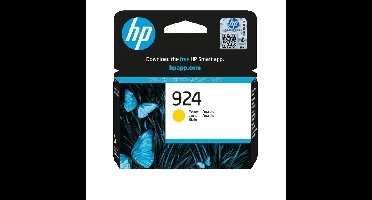 Inktcartridge hp 4k0u5ne 924 geel