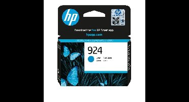 Inktcartridge hp 4k0u3ne 924 blauw