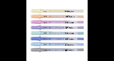 Gelschrijver sakura gelly roll moonlight 10 pastel | 6 stuks