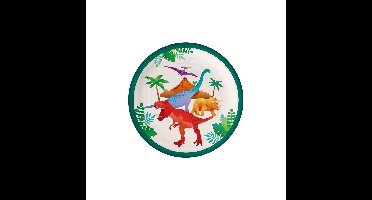 Plates dino | 6 stuks