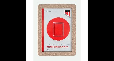 Presentatieframe quantore a4 gerecycled vilt zand