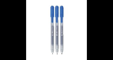 Gelschrijver sakura gelly roll classic 3st blauw | 6 stuks