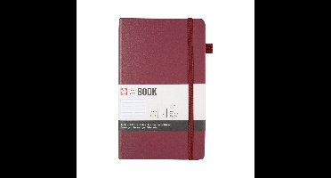 Notitieboek sakura large lijn moerbei