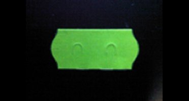Etiket 2612 fl.groen perm 2-Slit 54.000