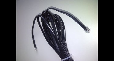 Snoer 15 meter + pluggen voor Minipoint