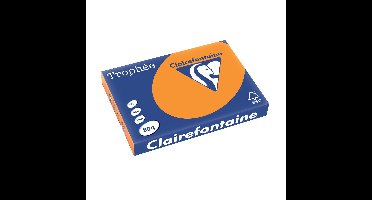 Clairefontaine Trophée Pastel, gekleurd papier, A3, 80 g, 500 vel, fluo oranje