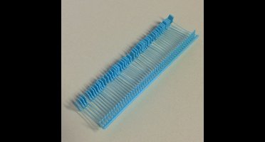 Meat fastener 20 tagfast blue nylon 5000 - 4 stuks