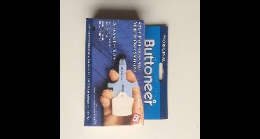 Buttoneer/knopentang vr knopen/kaartje