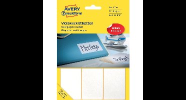 Avery Zweckform 3334 universele etiketten ft 66 x 38 mm (b x h), 174 etiketten, wit