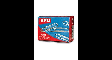 Paperclip gegalv nr.3 lengte 40mm 100st