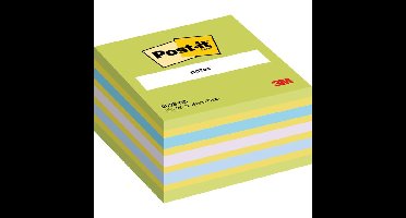 Memoblok post-it 2028 76x76mm kubus assorti