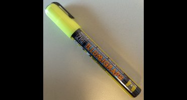 ZIG Illumigraph PMA-510 krijtstift geel
