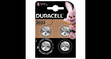 Batterij duracell 2032 lithium 4pack | 6 stuks