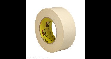Afplaktape scotch 202 18mmx50m crêpe beige | 48 stuks