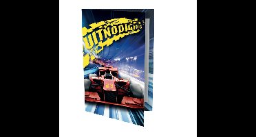 Uitnodigingen race auto | 6 stuks