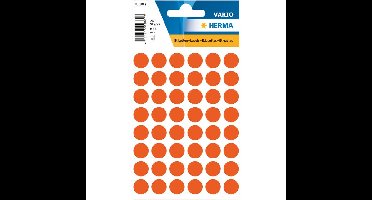 Etiket herma 1862 rond 12mm rood 240st | 10 stuks
