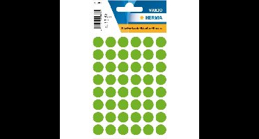 Etiket herma 1868 rond 12mm fluor groen 240st