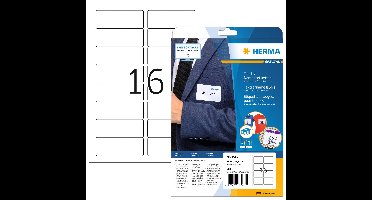 Naambadge etiket herma 4515 88.9x33.8mm wit