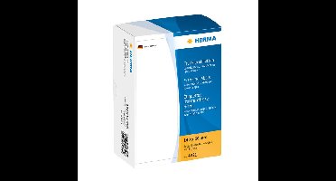 Frankeeretiket herma 4321 dubbel 140x50mm 500st