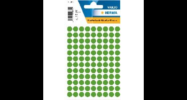 Etiket herma 1835 rond 8mm donkergroen 540st
