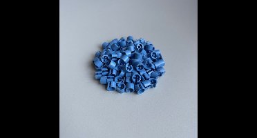 Minimarker onbedrukt licht blauw 100stuk