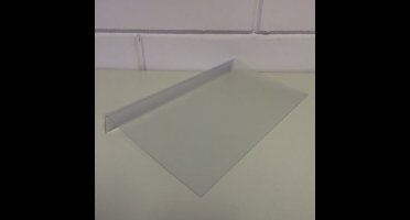 Onderlegger 275x150x30mm ontspiegeld