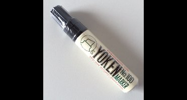Stift Yoken Giant 100 zwart beitelpunt