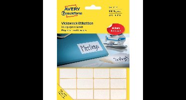 Avery Zweckform 3319 mini etiketten ft 29 x 18 mm (b x h), 960 etiketten, wit