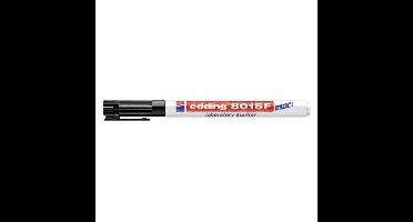Viltstift edding 8015 lab rond 0.75mm zwart