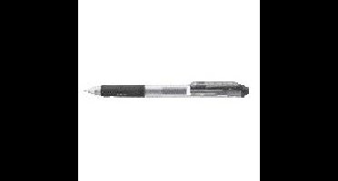 Gelschrijver pentel k157 m zwart