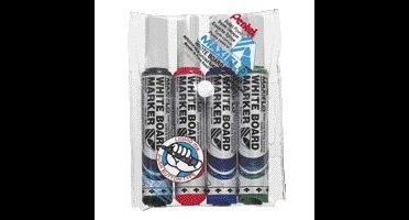 Whiteboardmarker pentel mwl5m 3mm assorti