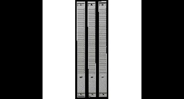 Planbordelement djois 48mm 20 sleuf grijs