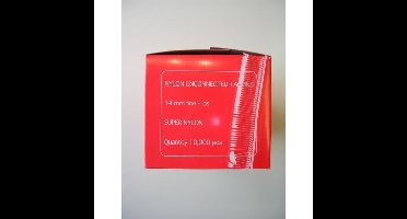 Red-box 14mm fine-los nylon uncon 10.000 - 6 stuks