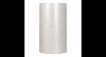Noppenfolie 3-laags 100 cm x 100 meter 10 mm nop transparant