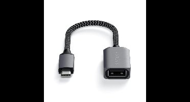 Satechi USB-C to USB-A 3.0 adapter cable - Space Gray