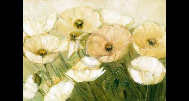 Kunstdruk Elisabeth Krobs - Tender Poppies 29.7x21cm