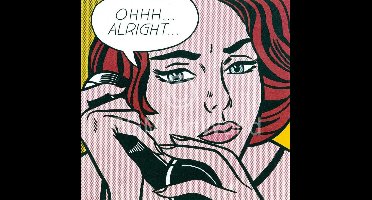 Kunstdruk Roy Lichtenstein - Oh Alright 35.5x28cm