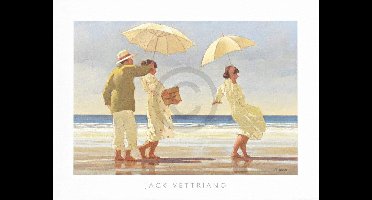 Kunstdruk Jack Vettriano - The Picnic Party 80x60cm