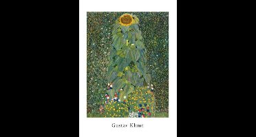 Kunstdruk Gustav Klimt - Die Sonnenblume 50x70cm