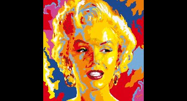 Kunstdruk Vladimir Gorsky - Marilyn Monroe 85x85cm
