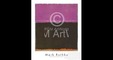 Kunstdruk Mark Rothko - Untitled, 1953 71x86cm