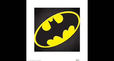 Kunstdruk Batman - Symbol 40x40cm