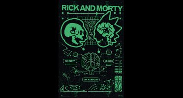 Poster Rick and Morty - Nobody Exist on Purpose 61x91,5cm