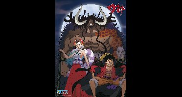 Poster One Piece - Luffy and Yamato vs Kaido 38x52cm