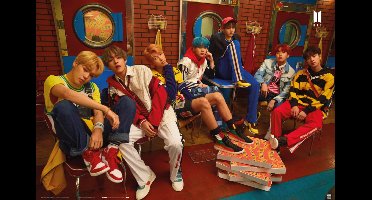 Poster BTS - Pizza 91,5x61cm