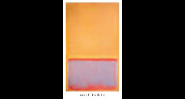 Kunstdruk Mark Rothko - Untitled - 1954 57x96,5cm